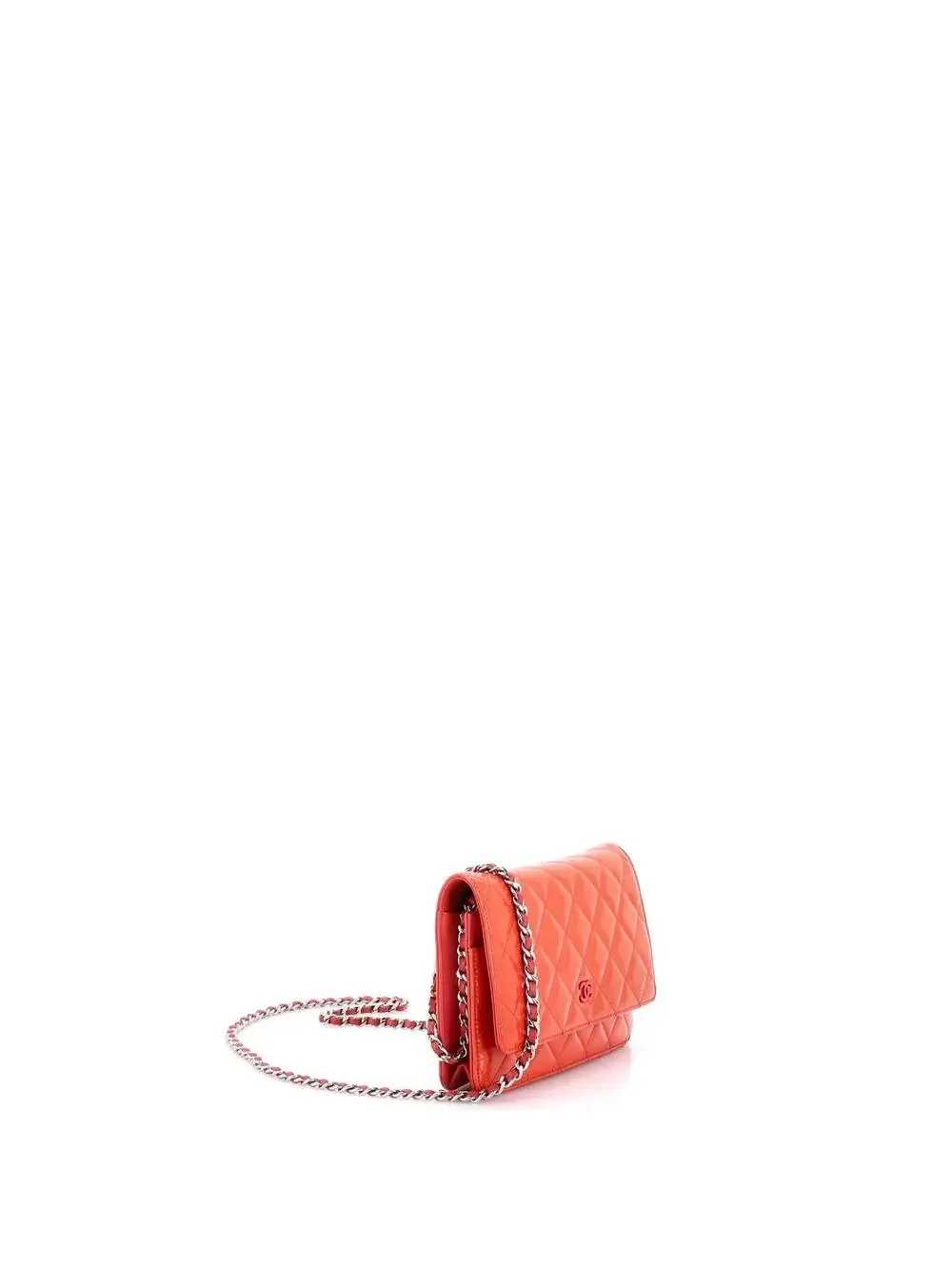 Chanel Wallet On Chain Quilted Patent #261225C25B